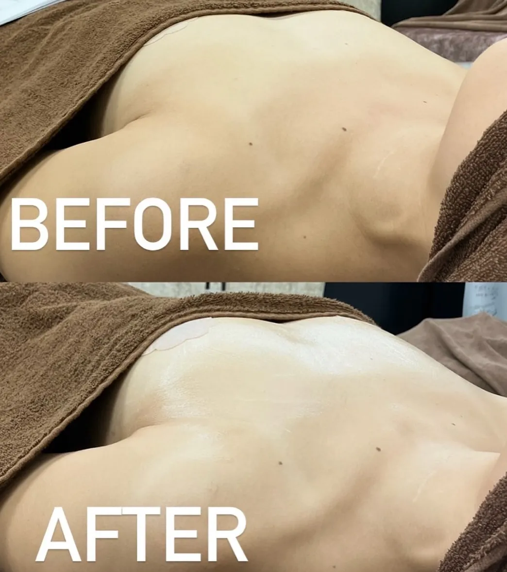 「胸の位置が下がった気がする…」