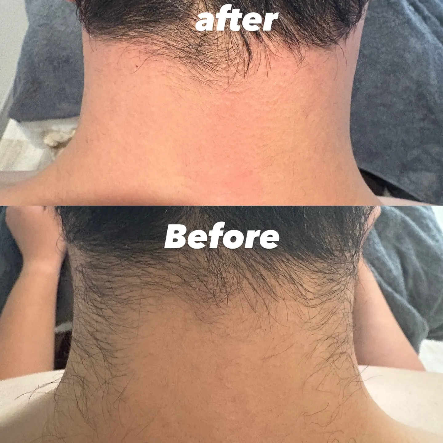 メンズうなじも大人気です☑︎